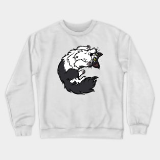 Ready to Play--Tuxedo Style Crewneck Sweatshirt